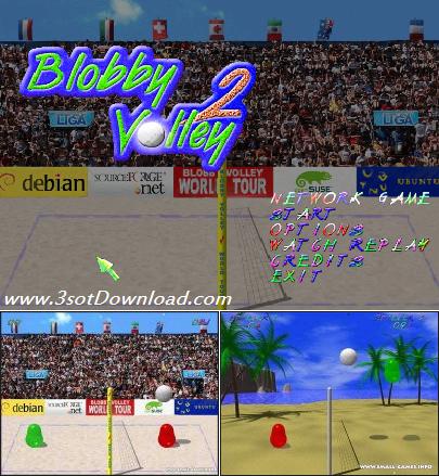 اسکریپت بازی آنلاین blobby volley