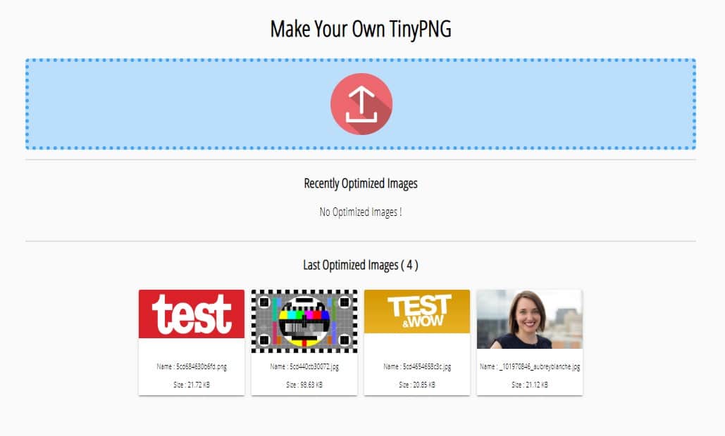 اسکریپت بهینه سازی آنلاین تصاویر Make Your Own TinyPNG