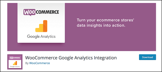WooCommerce Google Analytics integration